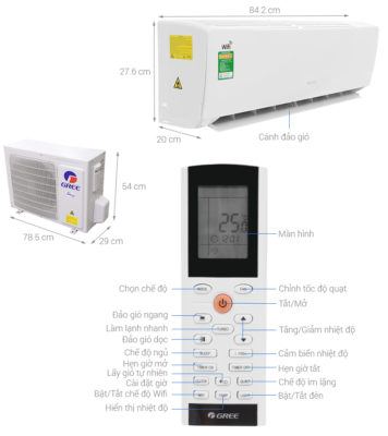 Gree in 6 Gree Inverter 1hp GWC09CA-K3D9C2I