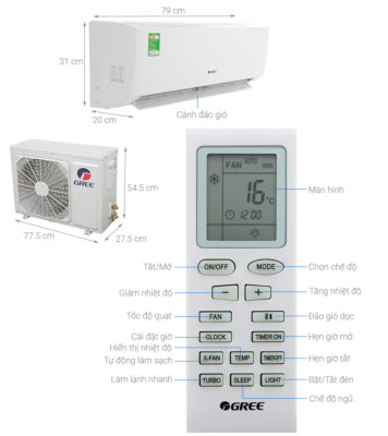 Gree 1HP GWC09IB-K3N9B2I k9